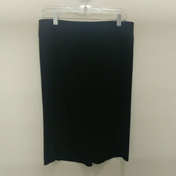 VTG- Paul Alexander Black Velvet Maxi Skirt - Picture 7 of 8